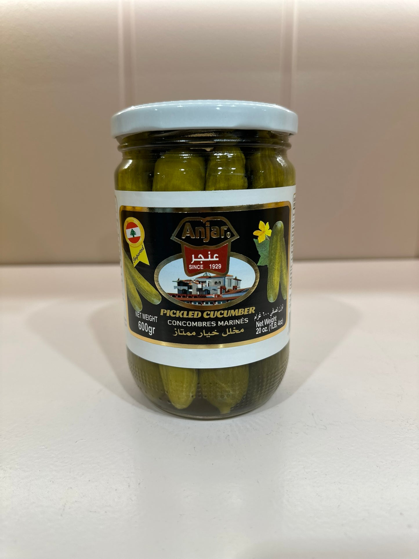 ANJAR CONCOMBRES MARINÉS 600G