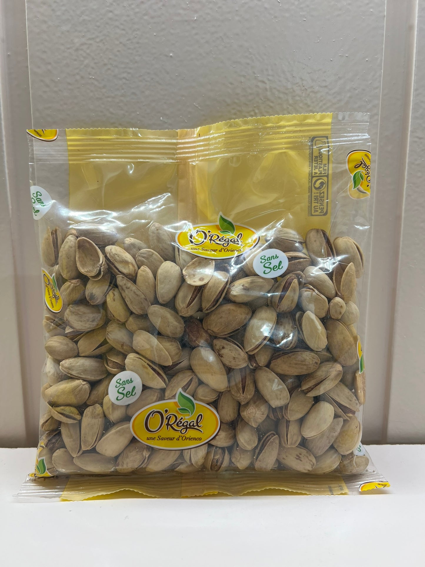 O'REGAL Pistaches coque grillées sans sel 500G
