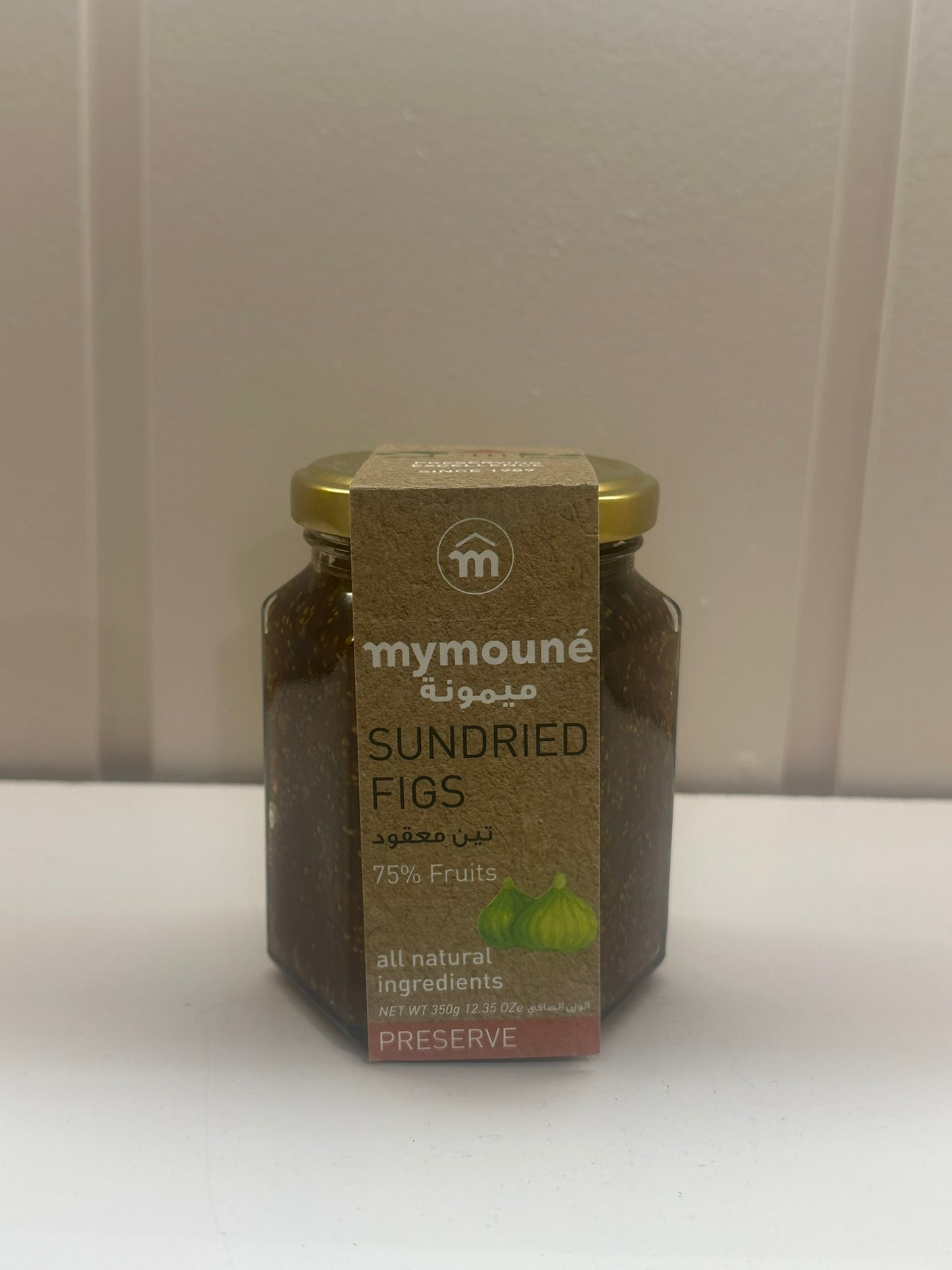 MYMOUNÉ Confiture "extra" de Figues Séchées 350G