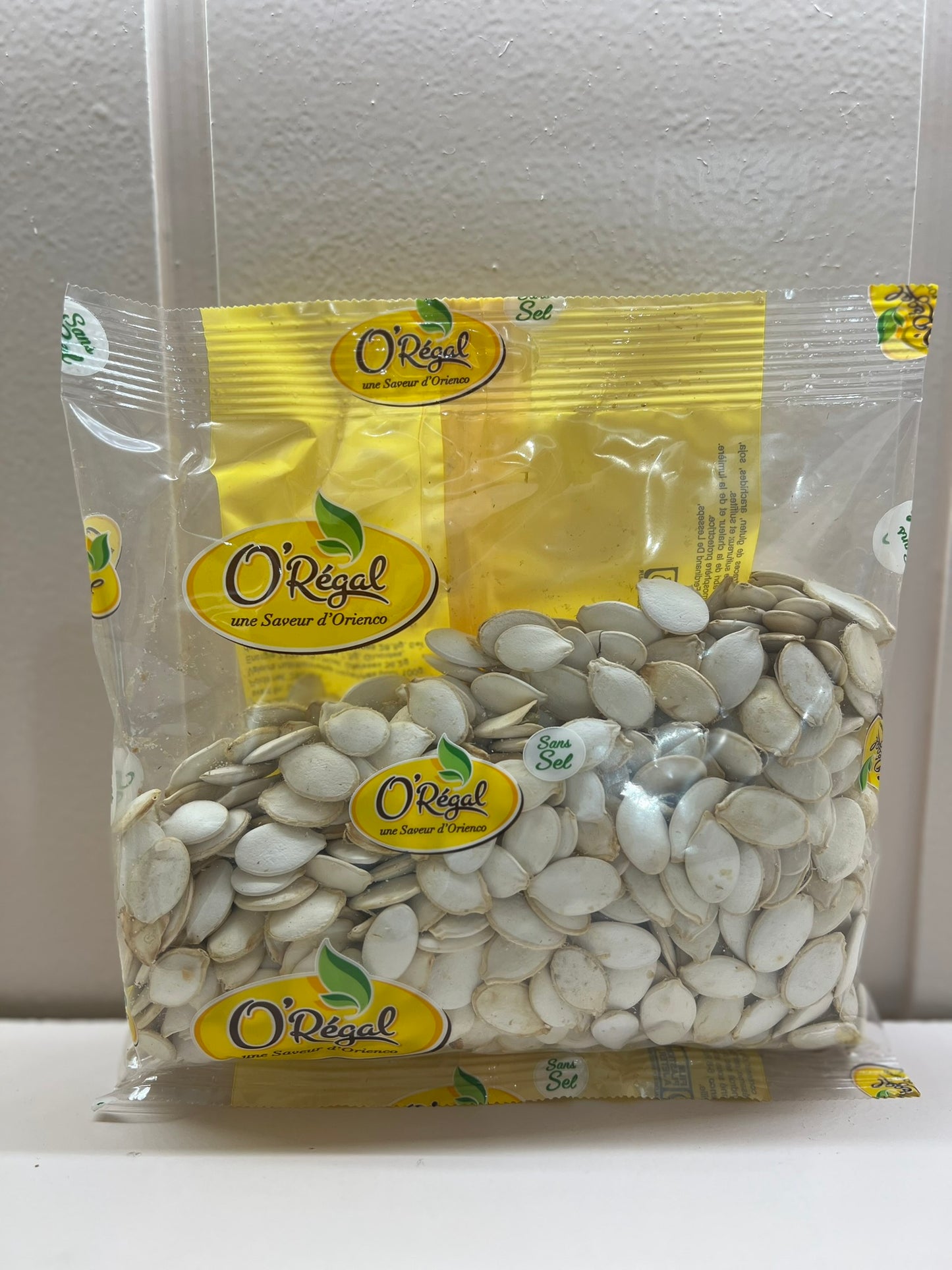 O'REGAL Graines de courge grillées sans sel 250G