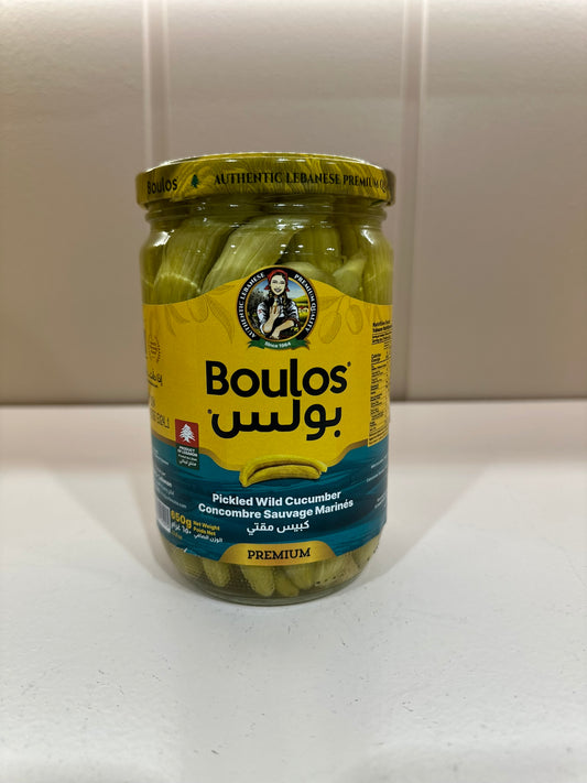 BOULOS CONCOMBRES SAUVAGE MARINÉS 650G