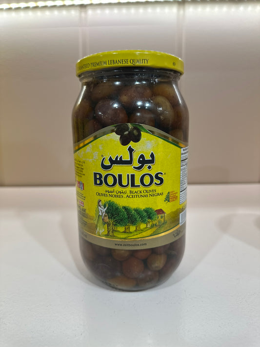 BOULOS OLIVES NOIRES 1KG