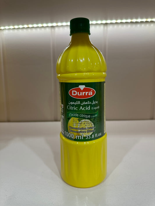 DURRA D'ACIDE CITRIQUE (LIQUIDE) 1000ML