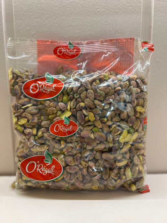 O'REGAL Pistaches décortiquées crues 500G