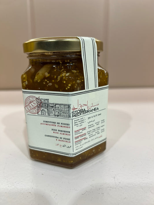 STORIA MEDITERRANEA CONFITURE DE FIGUES ACCOMPAGNÉE D'AMANDES 350G