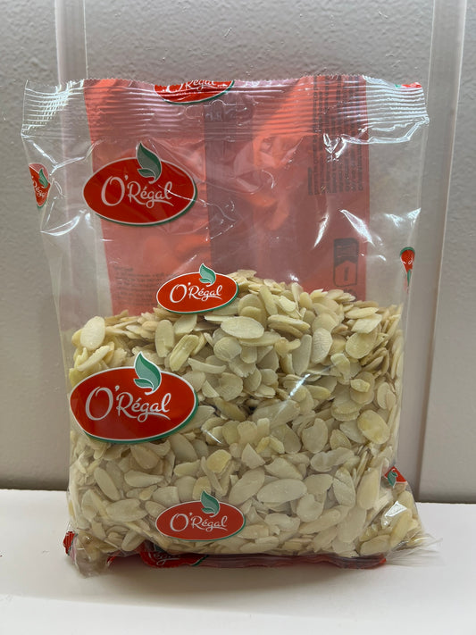 O'REGAL Amandes blanchies effilées 500G